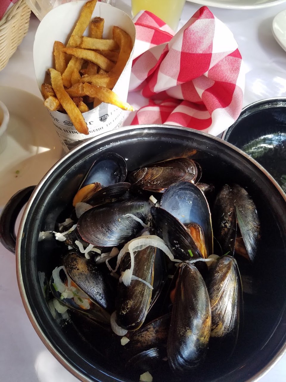 Mussels Mariniere