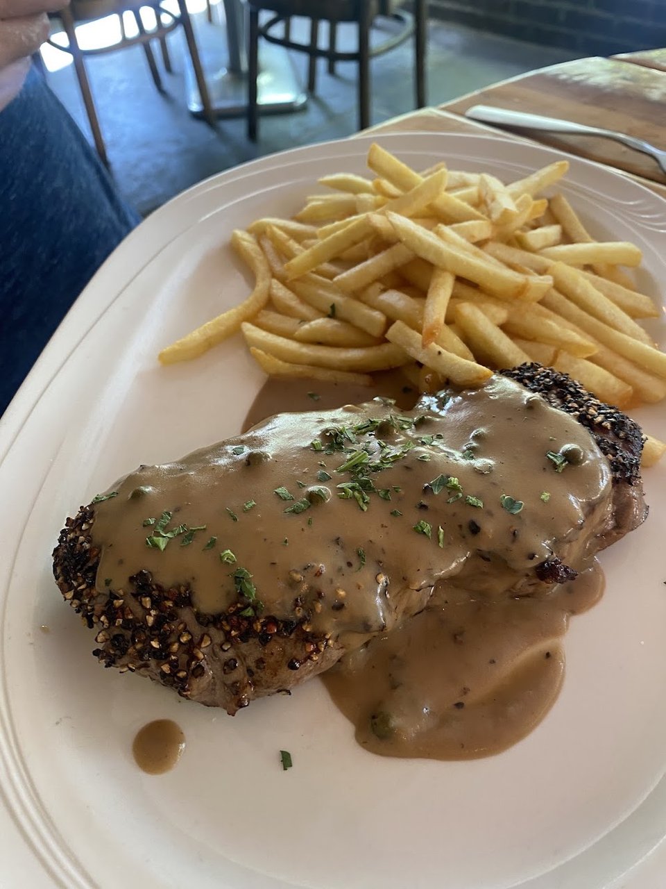 Steak Au Poivre